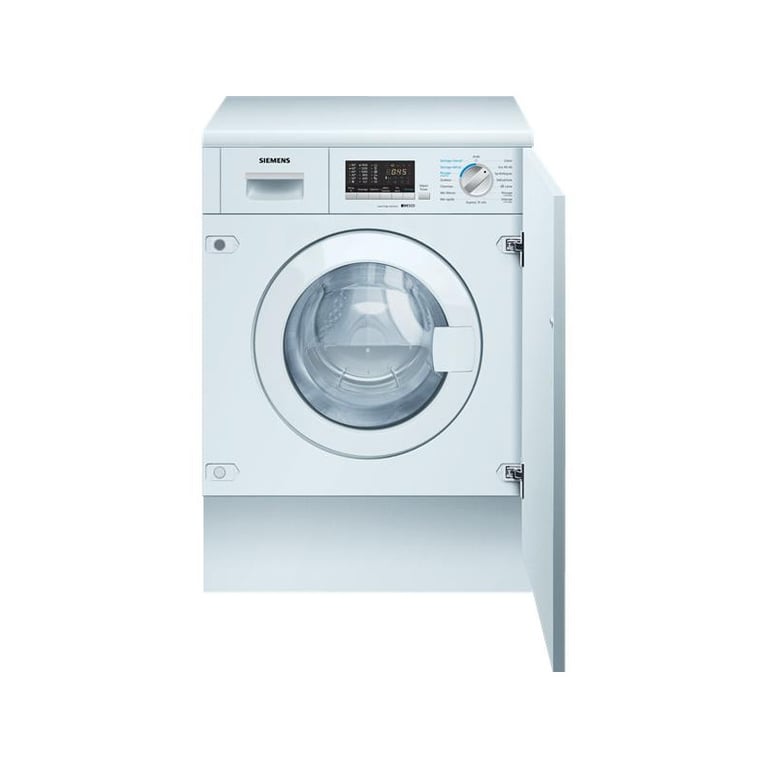 SIEMENS Lave linge séchant Tout intégrable 74 kg essorage 1400 trmn WK14D543FR - vue 4