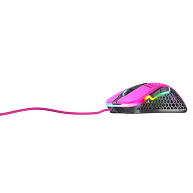 Ratón para juegos ligero XTRFY M4 - Rosa