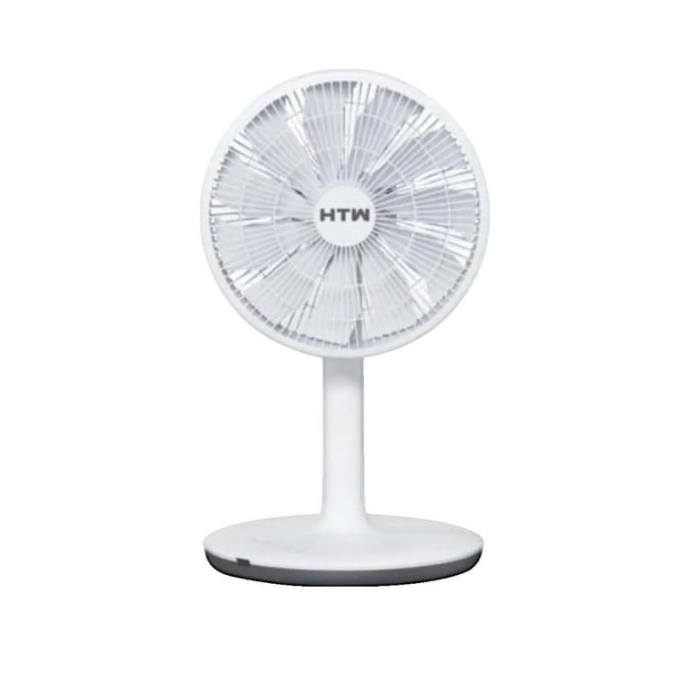 Ventilateur sur PiedTable HTW VP 32X2 33cm 26 Vitesses Silencieux Télécommande Batterie