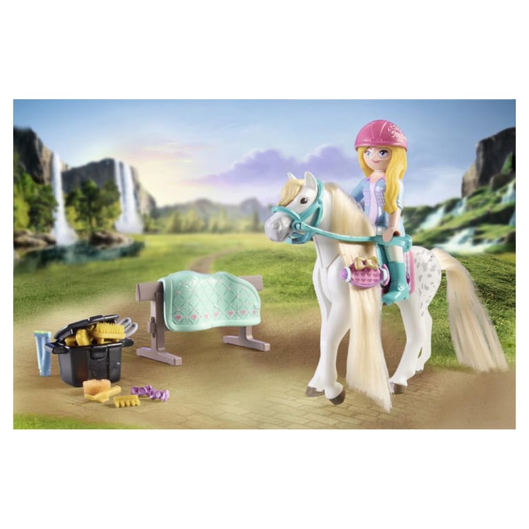 Jeu de Bain Isabella & Lioness avec Accessoires de Toilette Équestre - Neuf
