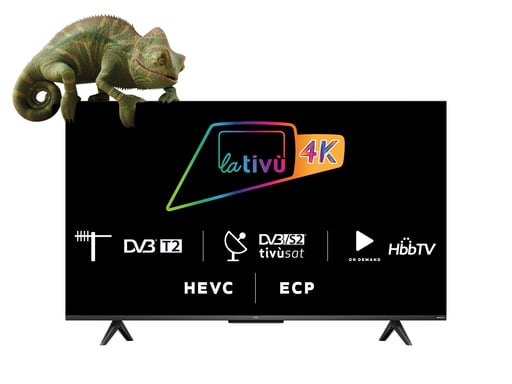 TCL C63 Series 43C631 TV 109,2 cm (43'') 4K Ultra HD Smart TV Wifi Titane