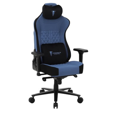 Sedia da gaming BERSERKER GAMING HONOR 4D Nera e Blu, braccioli 4D, schienale inclinabile 90-180°, rotazione 360°, carico max 160 kg