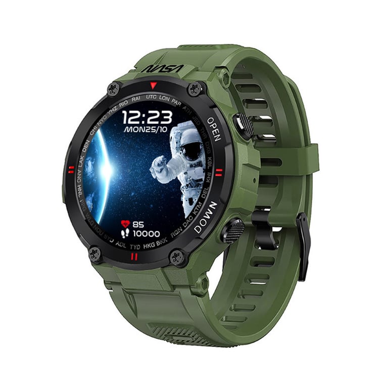 NASA Montre Connectée Homme; Smartwatch; Sport; IP68; Santé; Images de  l'univers; Android - iOS; Mod : BNA30119-002 - Nasa