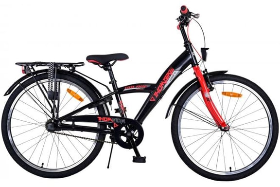 Bicicletta Volare 22511 61 cm (24'') Nero, Rosso
