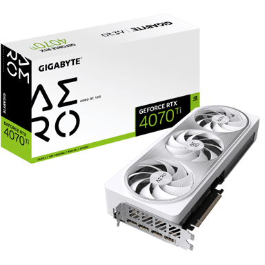 Gigabyte GeForce® RTX 4070 Ti Aero OC 12G