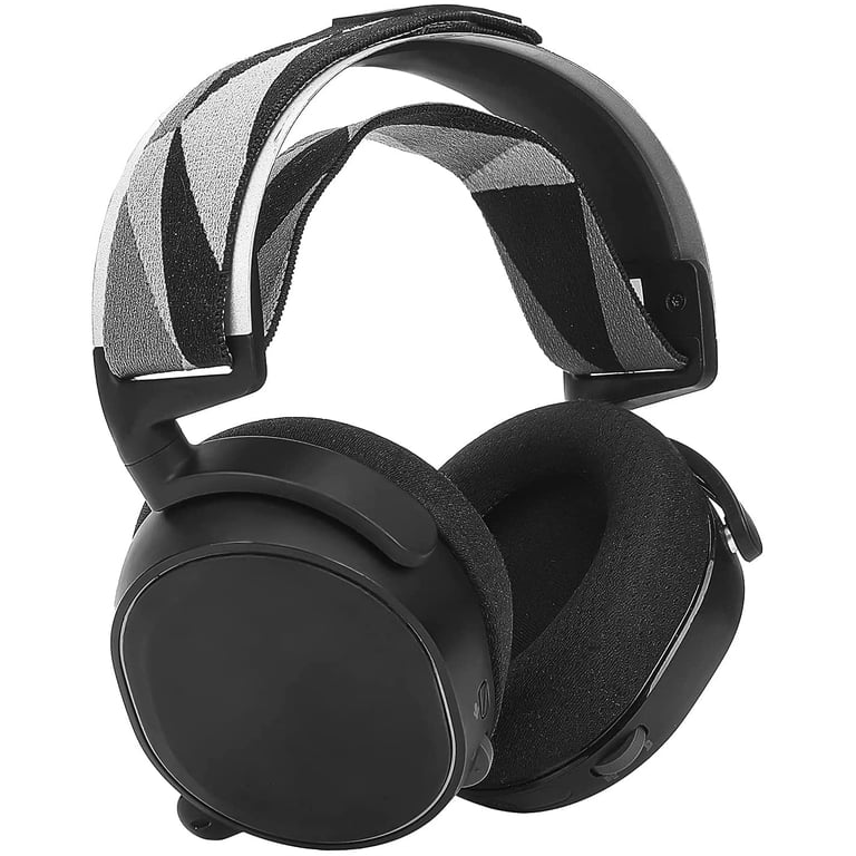 Cuscinetti auricolari per SteelSeries Arctis 3/5/7/9/9X/Pro Nero 1 paio