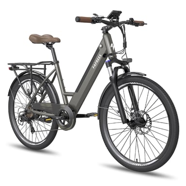 Bicicleta eléctrica urbana Fafrees F26 Pro, motor de 250 W, batería integrada de 36 V y 14,5 Ah, conexión a la aplicación