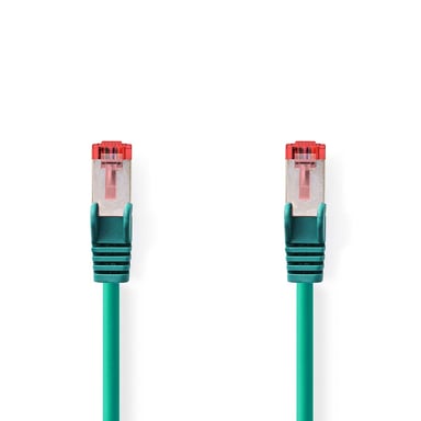 Nedis CCGL85221GN20 cavo di rete Verde 2 m Cat6 SF/UTP (S-FTP)
