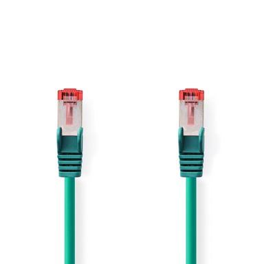 Nedis CCGL85221GN025 cable de red Verde 0,25 m Cat6 SF/UTP (S-FTP)