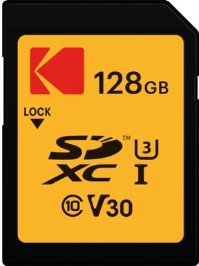 Kodak EKMSD128GXC10HPRK mémoire flash 128 Go SDXC UHS-I Classe 10 - Neuf