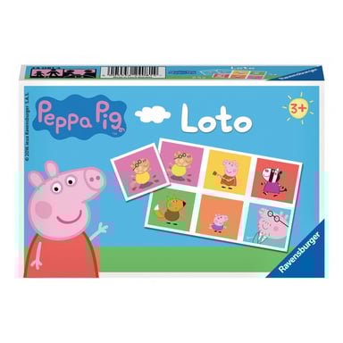Juegos de lotería Peppa Pig de Ravensburger - Diversión educativa para los niños