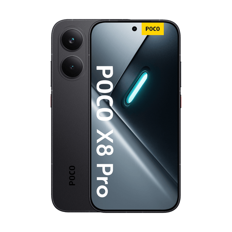 Poco X8 Pro (5G) 8 Go 512 Go, Noir - Neuf