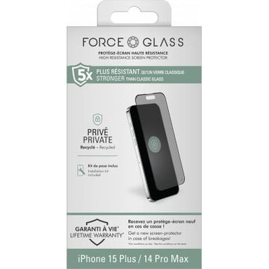Vetro organico per iPhone 15 Plus 2.5D Spy