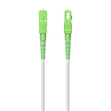 AISENS A152-0618 câble InfiniBand et à fibres optiques 120 m SC Blanc
