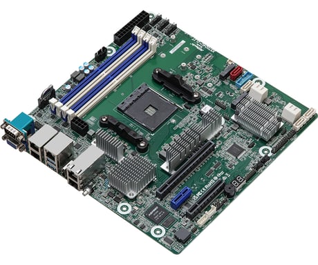 Asrock X570D4U-2L2T/BCM carte mère AMD X570 Emplacement AM4 micro ATX