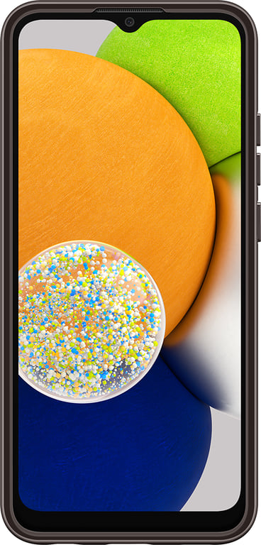 Coque Samsung G A03 souple Ultra fine Transparente Noire Samsung