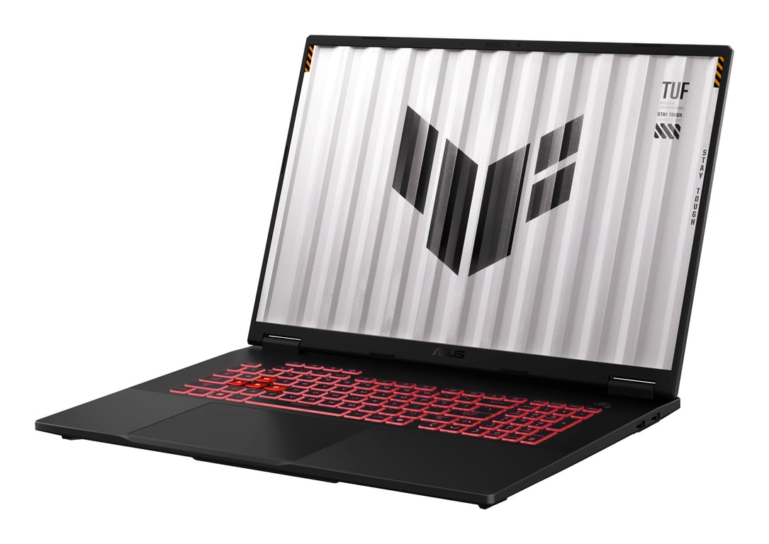 ASUS TUF Gaming A18 TUF808UP S9054W AMD Ryzen™ 7 260 Ordinateur portable 45 7 cm 18 2.5K DDR5 SDRAM SSD NVIDIA GeForce RTX 5070 Wi Fi 6E 802.11ax Windows 11 Home Neuf - vue 3