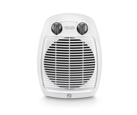 De'Longhi HVA3220 aparato de calefacción Interior Gris, Blanco 2000 W Calefacción de ventilador eléctrico