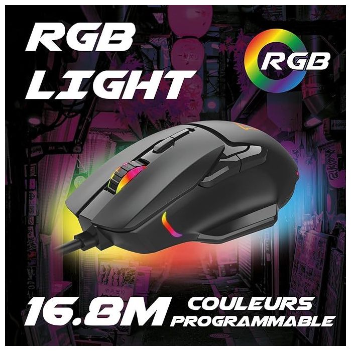 gaming filaire Akuma Otaku M05 - vue 3