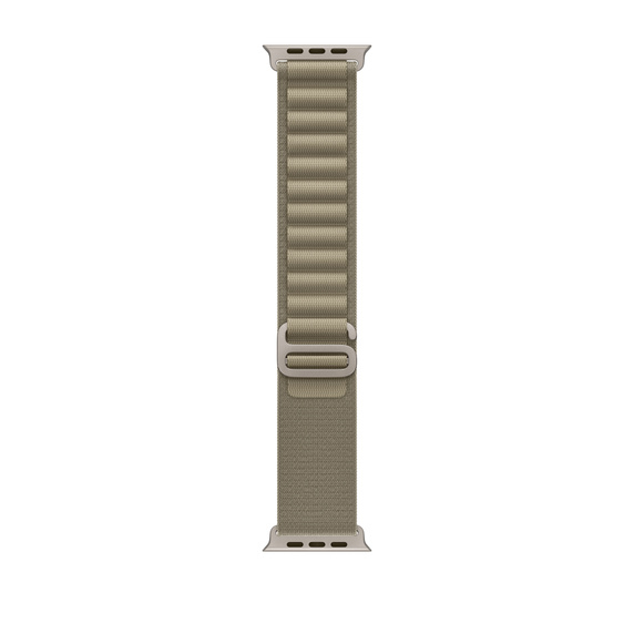 Apple MT5T3ZM/A accessoire intelligent à porter sur soi Bande Olive Polyester recyclé, Spandex, Titane - Neuf