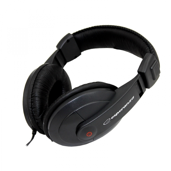 Casque Esperanza EH120 – Filaire Circum-Aural 2 m avec Suppression de Bruit
