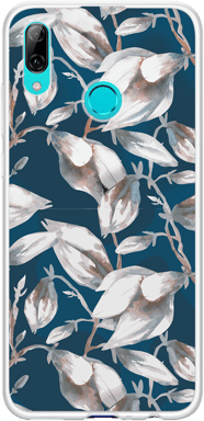 BigBen Connected Funda Huawei P Smart 2019 Dura Melancolía Blanco