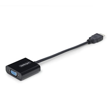 StarTech.com Adaptateur HDMI vers VGA, Convertisseur Vidéo Actif pour Ordinateur Portable/Bureau, 1920x1080 (1080p), Source HDMI vers Moniteur/Affichage/Projecteur VGA