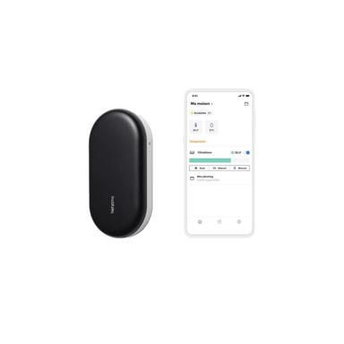 Contrôleur de climatiseur intelligent Netatmo smart air conditioner controller noir