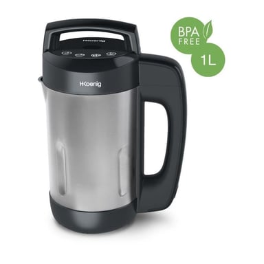 Blender chauffant - HKoeNIG - MXC20 - 850 W - 1,1 L - Gris