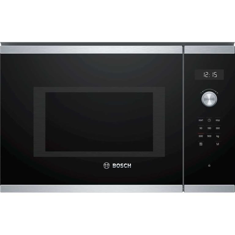 Micro-Ondes Bosch BFL554MS0 – 25L 900W Encastrable Inox - vue 5