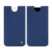 Pochette cuir Apple iPhone 15 Plus - Pochette - Bleu - Cuir saffiano