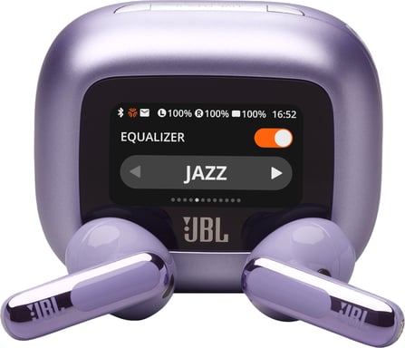 Live Flex 3 avec réduction de bruit - Ecouteurs sans fil Bluetooth JBL, Violet