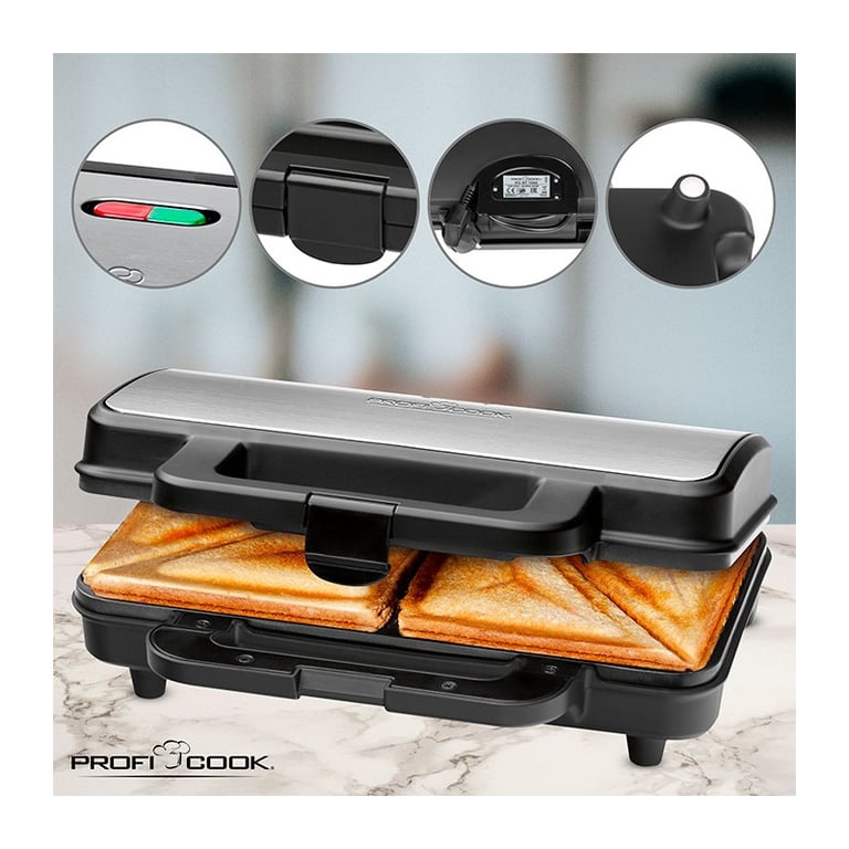 Sandwich toaster Proficook PC ST 1092 - vue 3