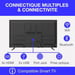 TV QLED - CELED43SVQLD25B6 - 43'' (109 cm) - UHD 4K 3840x2160 - SMART VIDAA - 3xHDMI - 2xUSB