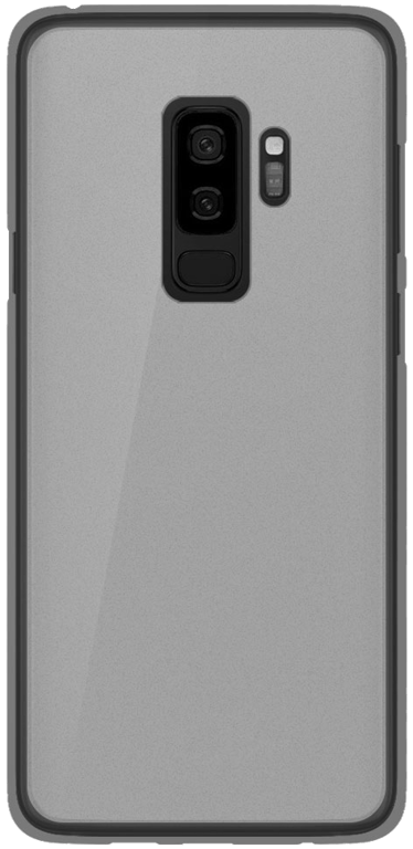Coque silicone unie compatible Givré Blanc Samsung Galaxy S9 Plus