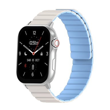 Proove Reloj Salud Completa 8 Días Batería IP68 Resistente Plateado