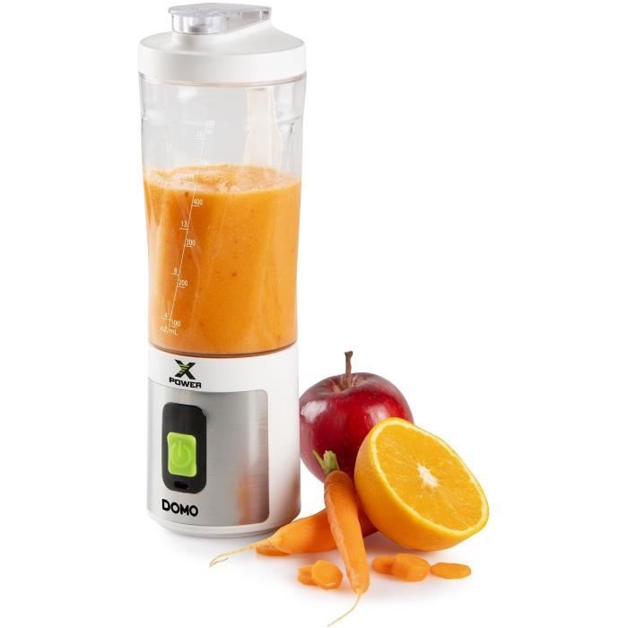 Blender portable sans fil DOMO DO752BL XPOWER 600 ml - vue 3