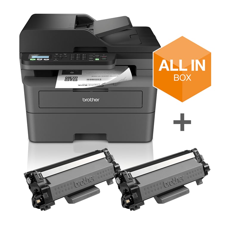 Brother MFC L2827DWXL imprimante multifonction Laser A4 1200 x 1200 DPI 32 ppm Wifi - vue 2