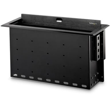 StarTech.com Caja de Conectividad de Mesa de Juntas de Dos Módulos con Gestión de Cableado