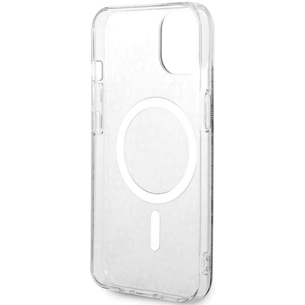 Guess Coque IML 4G MagSafe pour iPhone 15 Plus Noir - vue 3