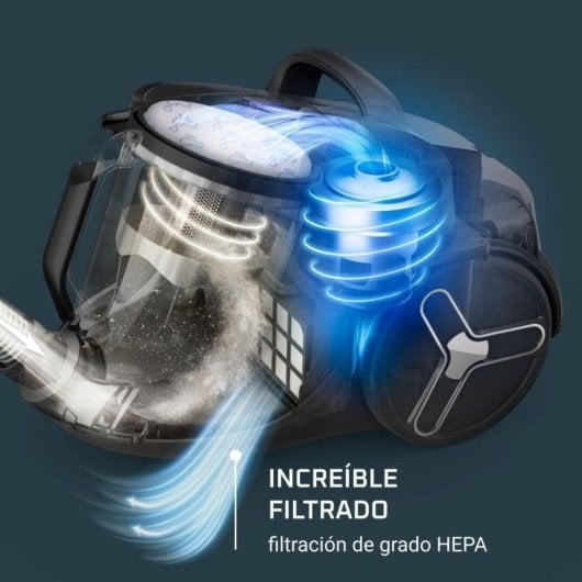 Aspirateur Sans Sac Rowenta RO7B11EA – 900 W, Filtre HEPA, 2,5 L - vue 5