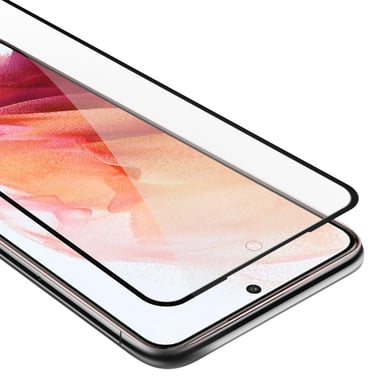 Verre trempé pour Samsung Galaxy S22 PLUS en TRANSPARENT avec NOIR Film de protection d'écran durci tempered glass plain ecran d'une dureté de 9H avec 3D Touch