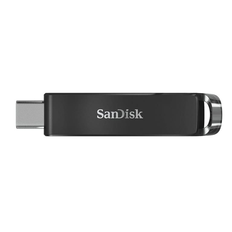 SanDisk Ultra lecteur USB flash 128 Go USB Type-C 3.2 Gen 1 (3.1 Gen 1) Noir - Neuf