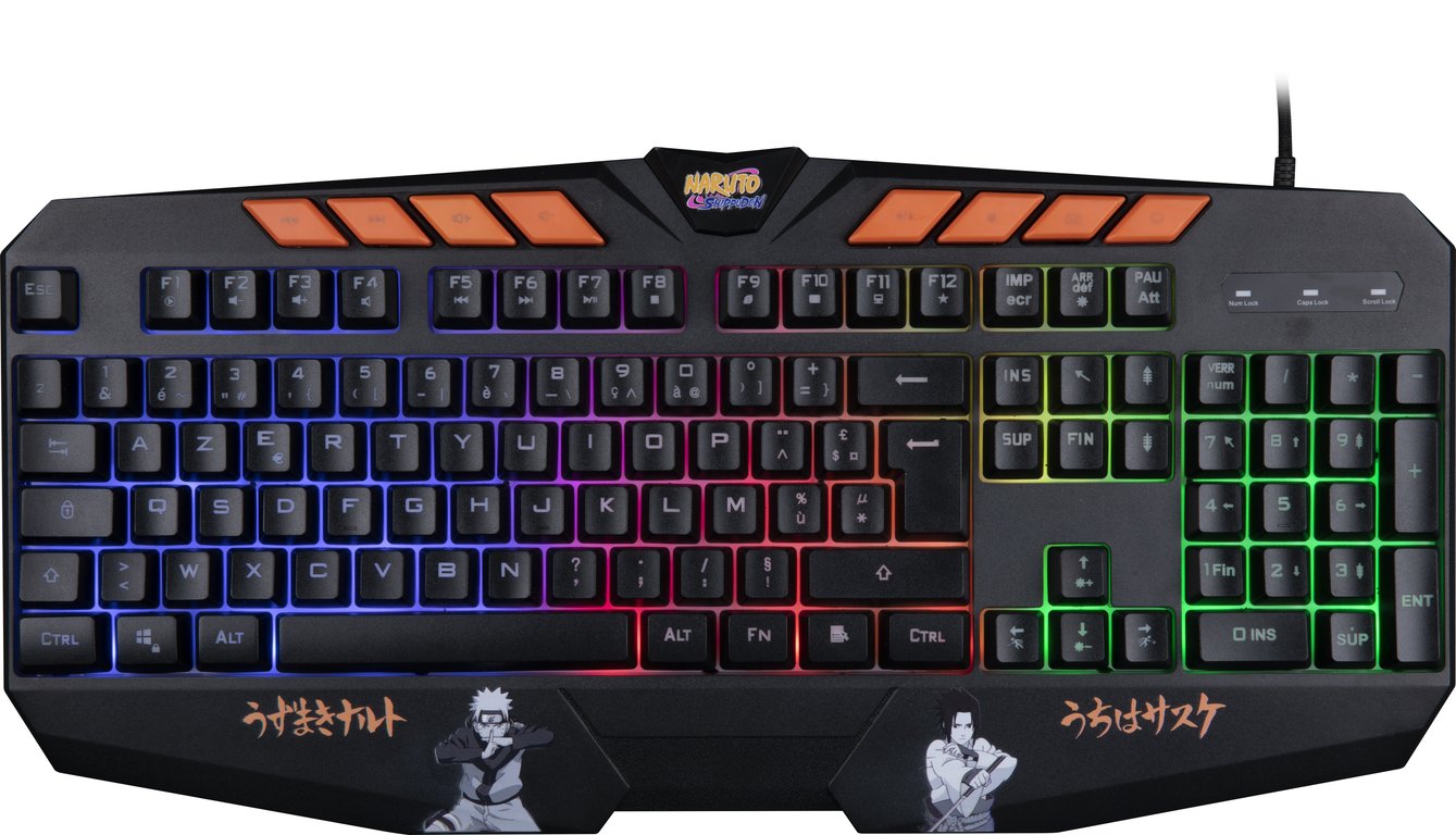 Konix Naruto Clavier gaming AZERTY Neuf - vue 1