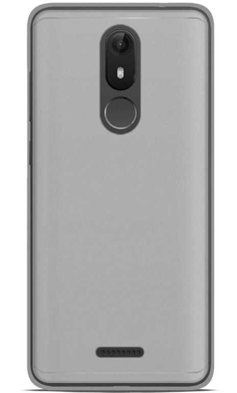 Coque silicone unie compatible Givré Blanc Wiko View Lite