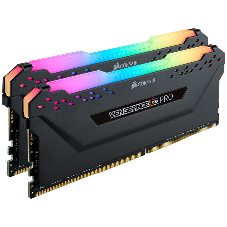 Corsair Vengeance RGB PRO Series 2x 8 Go DDR4 2666 MHz CL16 - vue 3