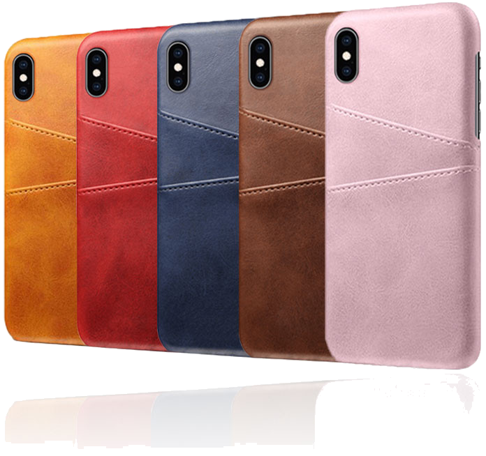 Coque Porte-cartes pour IPHONE X APPLE Simili-cuir Protection