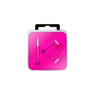 K Ecouteurs intra-auriculaires, Rose Fuschia