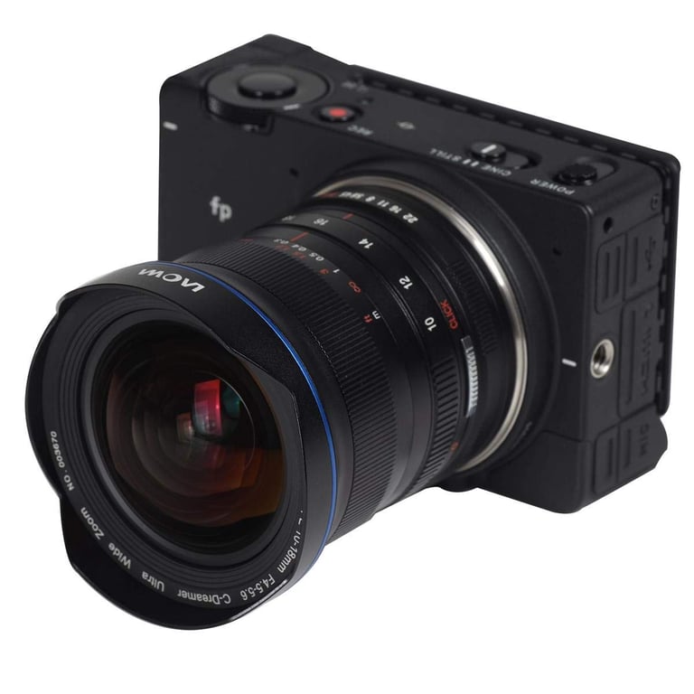 Objectif hybride Laowa 10 18mm f4.5 5.6 pour Monture - vue 4
