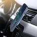 Support Voiture Magsafe iPhone Charge Rapide 15W Grille d'Aération Noir Swissten